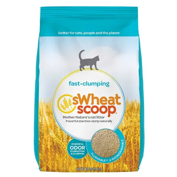 12 Lb Swheat Scoop Regular Cat Litter - Health/First Aid